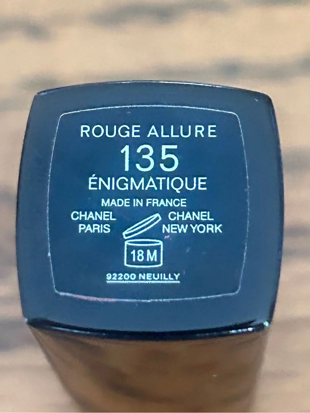 CHANEL Rouge Allure Lipstick 135 Enigmatique Discontinued Rare Shade